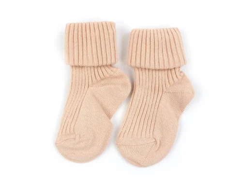 MP peach pink strømper bomuld (3-pack)